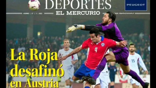 Reacciones de la prensa chilena tras derrota de su selección ante Irán-foto-2