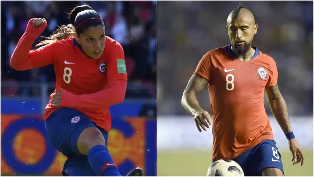 La selección femenina de Chile juega el Mundial y la masculina participará en la Copa América. | Fotos: AFP