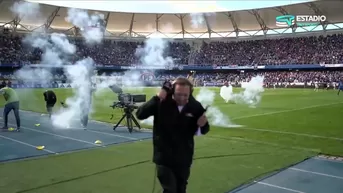 Clásico entre Universidad de Chile y Católica se suspendió por disturbios