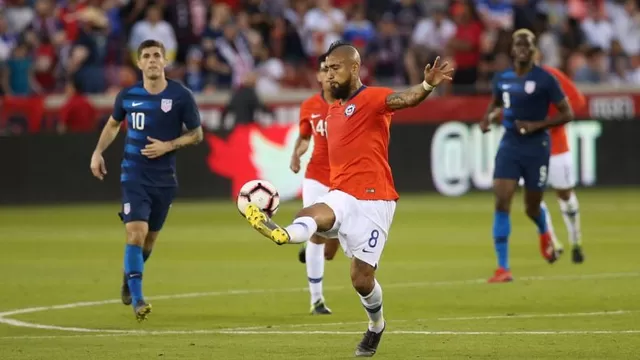 Chile igualó 1-1 ante Estados Unidos en amistoso internacional en Houston