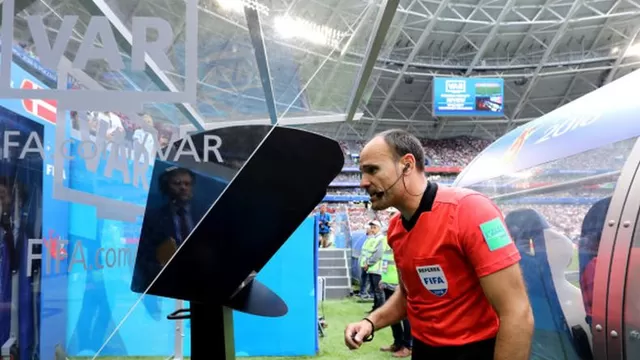 El VAR ya se usó en el Mundial Rusia 2018 | Foto: AFP.