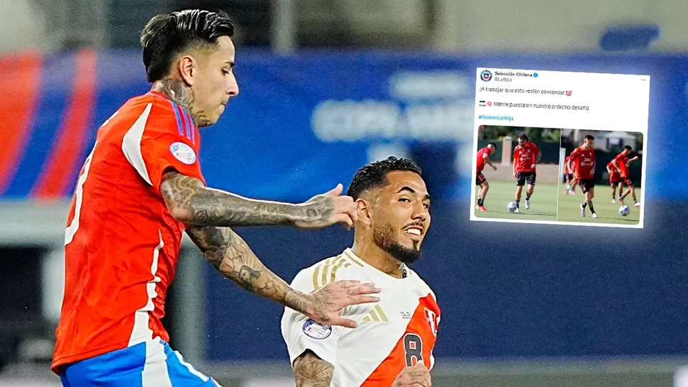 Chile envió mensaje tras empate con Perú por Copa América 2024 / Composición AD