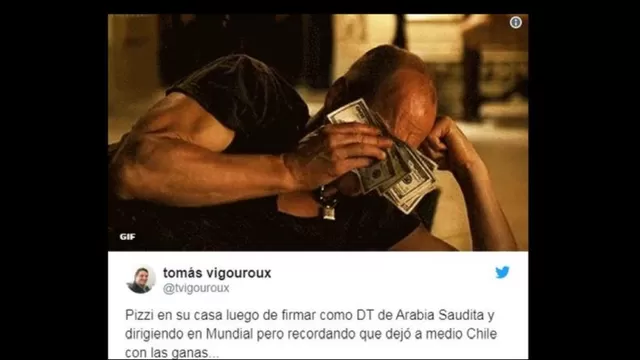 Chile protagonizó memes luego de que Pizzi firmara por Arabia Saudita-foto-8