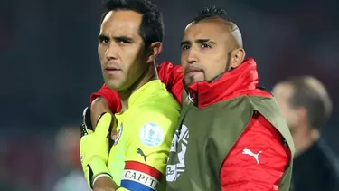 Sigue la polémica en torno a Claudio Bravo y Arturo Vidal | Foto: Mega.