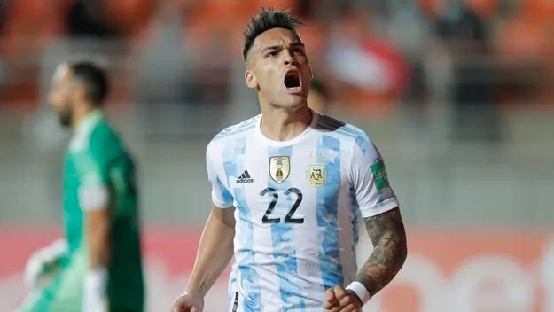 Chile vs Argentina: Lautaro Martínez aprovechó lesión de Bravo para poner el 2-1