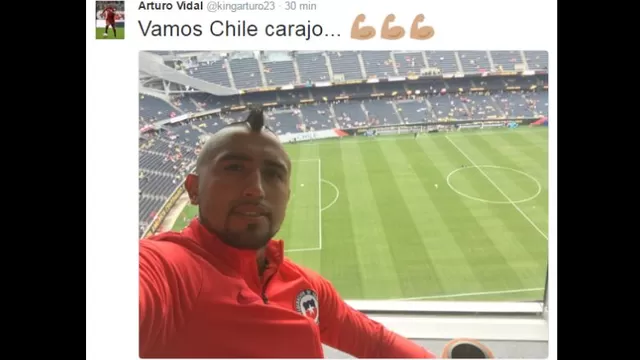 Chile vs. Colombia: Arturo Vidal y el mensaje de apoyo a sus compañeros-foto-2