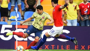 Chile y Colombia no se hicieron daño | Foto: AFP.