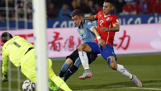 Chile vs. Uruguay cuartos de final de la Copa América 2015 (EFE)-foto-3