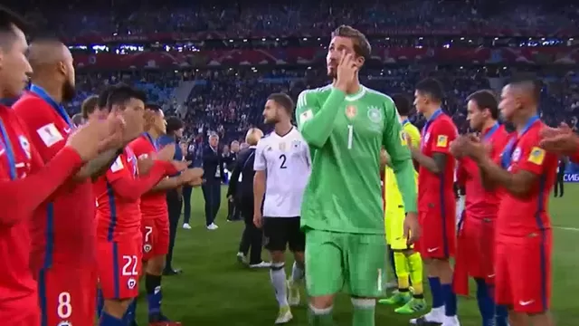 Chile y el pasillo a Alemania, campeón de la Copa Confederaciones 2017