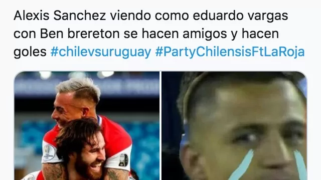 Chile y Uruguay empataron 1-1 por la Copa América 2021 y provocaron estos memes