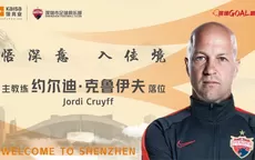 China: Jordi Cruyff, de la selección de Ecuador al Shenzhen FC - Noticias de jordi-alba