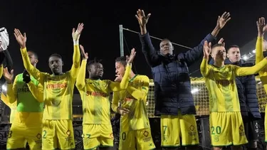 Tremendo gesto de los hinchas el Nantes | Foto: Nantes.