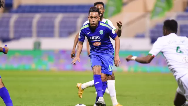 Con Cueva, Al-Fateh cayó 3-2 ante el Al-Ettifaq por la liga de Arabia Saudita