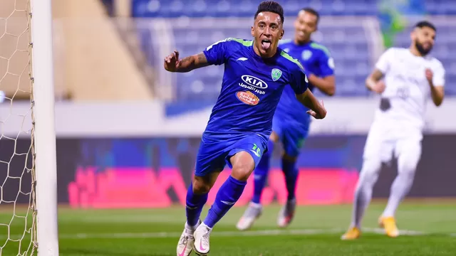 Con doblete de Cueva, Al-Fateh goleó 4-1 al Al-Ahli por la liga de Arabia Saudita