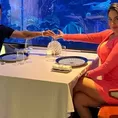 Christian Cueva celebró aniversario con su esposa en el Burj Al Arab de Dubái