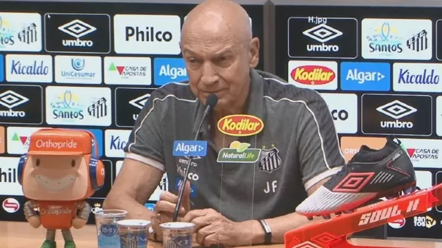 Jesualdo Ferreira, DT del Santos. | Video: YouTube