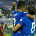 Christian Cueva marcó doblete en partidazo de Al-Fateh que terminó 5-5 ante Damac