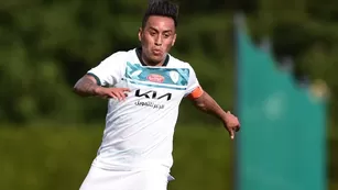 Christian Cueva marcó un genial gol con Al-Fateh tras pase de Alex Valera