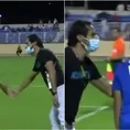 Christian Cueva reaccionó furioso tras su expulsión ante el Al-Ahli