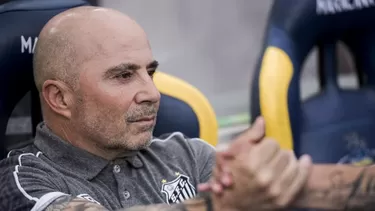 Sampaoli habló sobre la presencia del peruano en el Flamengo vs Santos. | Foto: Globoesporte.