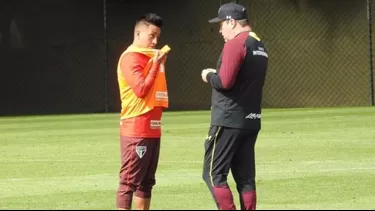 Sao Paulo: Christian Cueva se negó a ser suplente ante Santos