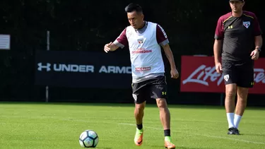 Christian Cueva es el &amp;#039;10&amp;#039; de Sao Paulo.