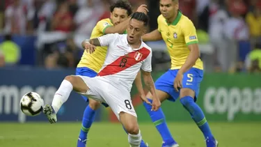 Christian Cueva, mediocampista peruano de 28 años. | Foto: AFP