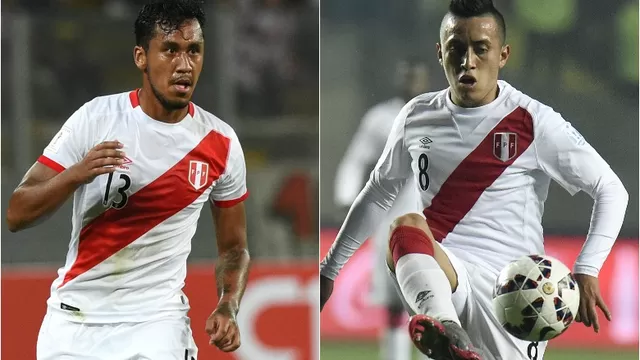 Renato Tapia y Christian Cueva jugarán la Copa América 2016