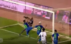 Christian Cueva y su acrobático gol que le dio el empate al Al-Fateh - Noticias de al-fateh