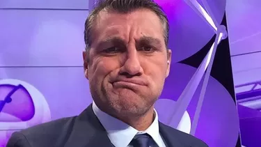 Christian Vieri trabaja como comentarista deportivo (Foto: Instagram)