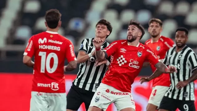 Cienciano ganó 6-2 en el global a Botafogo y se metió a cuartos de final de la Copa Sudamericana / Fuente: X Cienciano