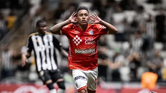 Christian Cueva marcó para empate de Cienciano ante Atlético Mineiro por Copa Sudamericana / Cienciano