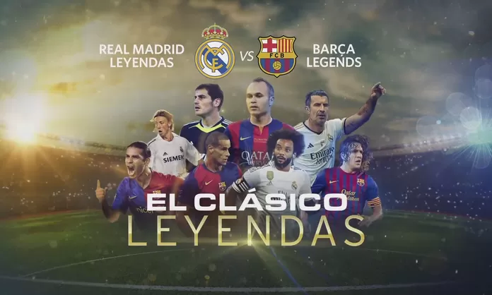 Clásico de Leyendas del Real Madrid y Barcelona por América TV y tvGO ...