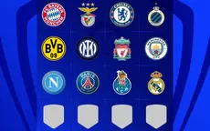 Los clasificados a los octavos de final de la Champions League son… - Noticias de inter-milan