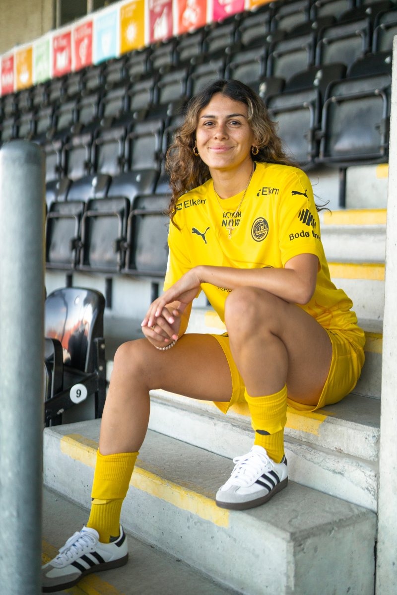 Claudia Cagnina jugará en el FK Bodo de Noruega. | Foto: @bodoglimtkvinner