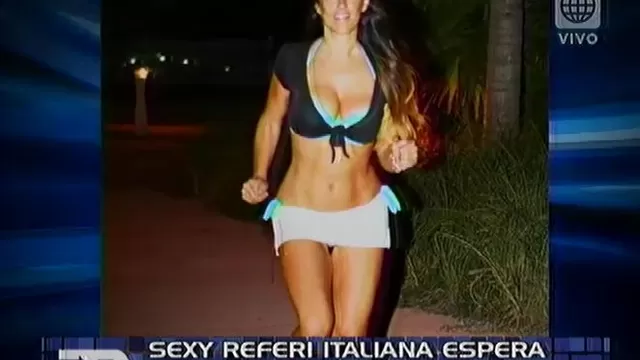 Claudia Romani: sexy réferi italiana espera su oportunidad en el Calcio