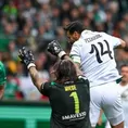 Claudio Pizarro anotó el primero gol en su partido de despedida