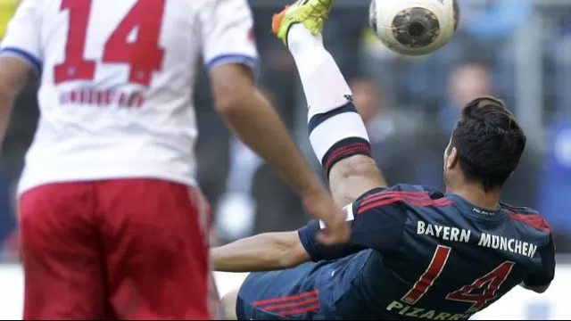 Claudio Pizarro: gol de chalaca nominado al mejor del 2014 en Alemania