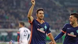 Claudio Pizarro (Foto: Facebook de Werder Bremen)