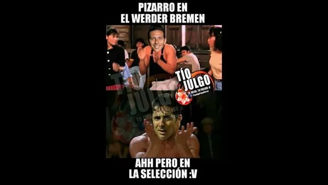 Claudio Pizarro: los memes tras su triplete con el Werder Bremen-foto-1