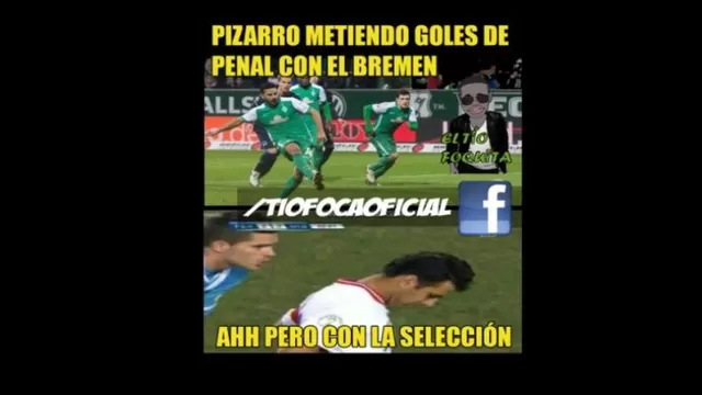 Claudio Pizarro: los memes tras su triplete con el Werder Bremen-foto-2