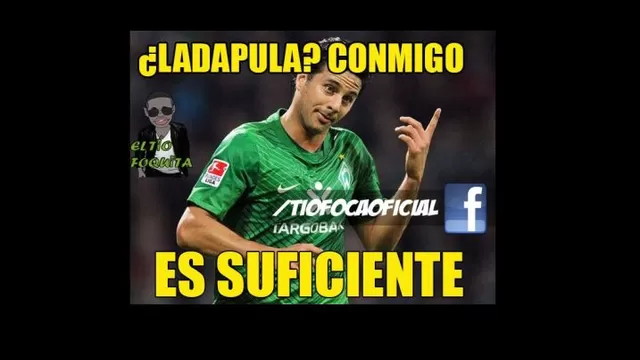 Claudio Pizarro: los memes tras su triplete con el Werder Bremen-foto-4