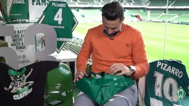 Claudio Pizarro se despidió del fútbol con el WeErder Bremen. | Foto/Video: Werder Bremen