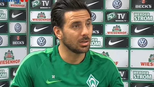 Claudio Pizarro vuelve contra el Schalke: &quot;Me siento bien y en forma&quot;