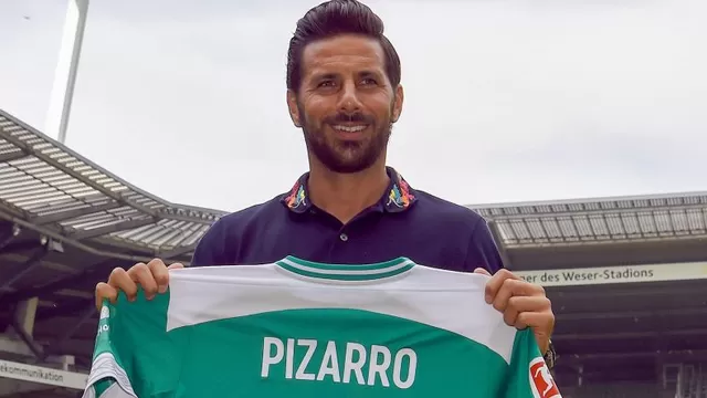 Claudio Pizarro: Werder Bremen presentó equipación para la temporada 2019/20-foto-1