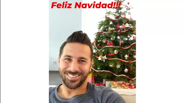 Claudio Pizarro y su mensaje de Navidad para todos sus fans
