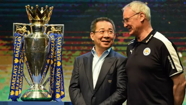 Claudio Ranieri, campeón con Leicester, afectado por Vichai Srivaddhanaprabha