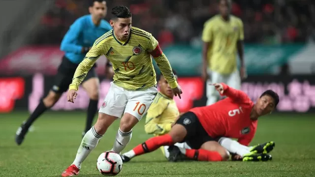 Colombia cayó 2-1 ante Corea del Sur en amistoso internacional en Seúl
