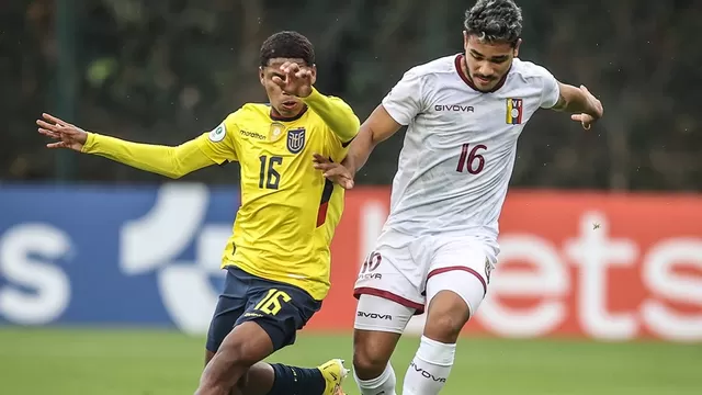 Colombia clasificó al Mundial Sub-20 tras el empate 1-1 entre Venezuela y Ecuador