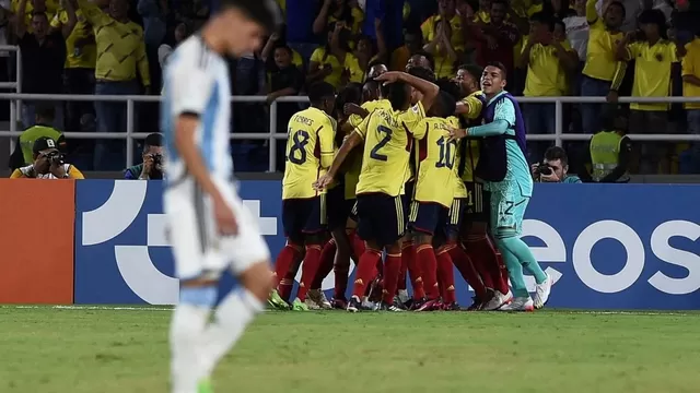 Colombia eliminó a Argentina con triunfo 1-0 y avanzó al hexagonal final del Sudamericano Sub-20
